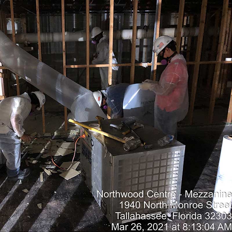 Northwood Interior Demolition & Hazardous Material Removal 06
